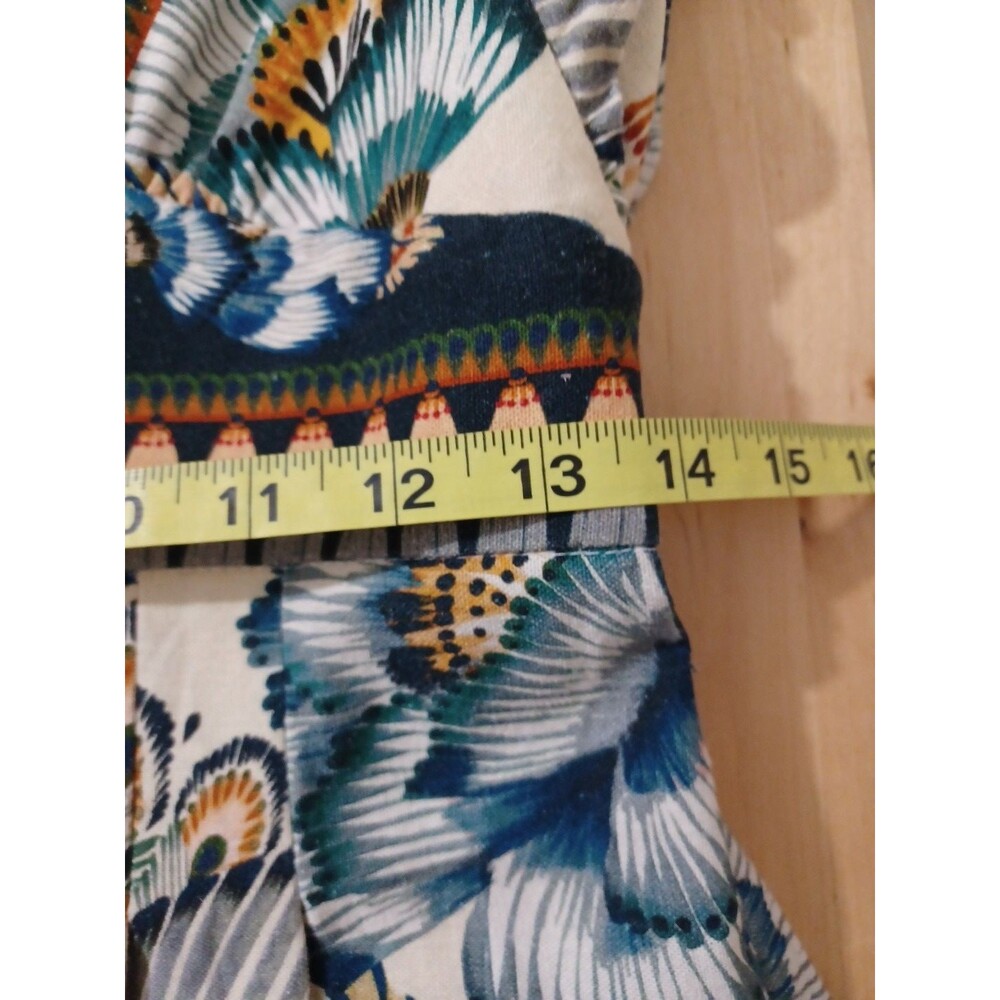 FARM Rio Ruffle Sleewless Jumpsuit Size s - Picture 12 of 15